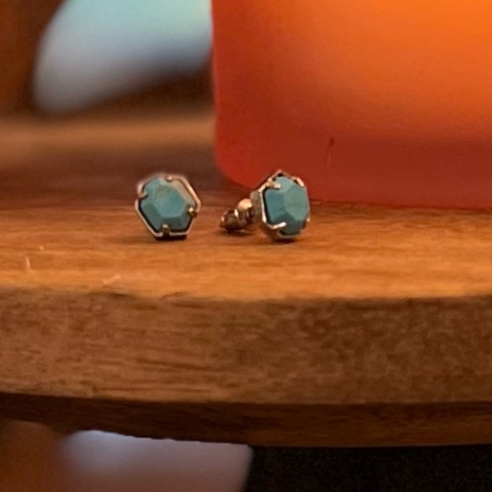 Kendra Scott Turquoise Post Earrings
